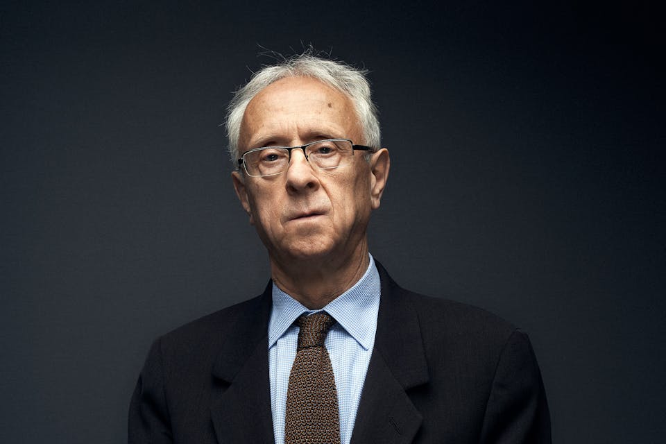 Pierre Manent on June 5, 2014 in Paris. *Manuel Braun/Contour by Getty Images*. Manent Main