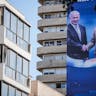 An election campaign banner showing Benjamin Netanyahu shaking hands with Narendra Modi in September 2019. *Ilia Yefimovich/picture alliance via Getty Images*. Israel India Main
