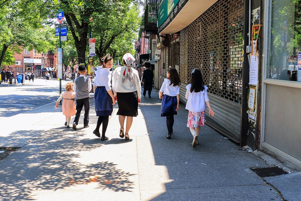 Jews in New York. *Shutterstock/agsaz*. Yeshivish 2