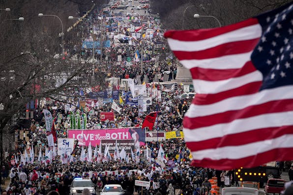 An abortion protest on January 21, 2022 in Washington, DC. *Drew Angerer/Getty Images*. Wisse Abortion
