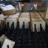 Workers making matzah for Passover in Bnei Brak, Israel in 2020. *Guy Prives/Getty Images.* UnderDot