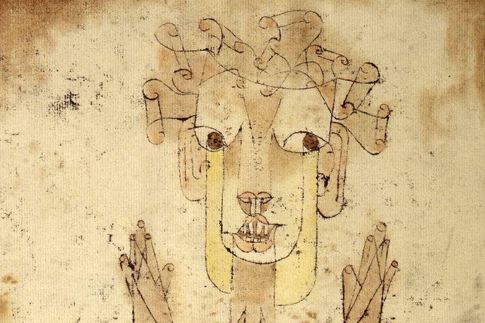 From "Angelus Novus" by Paul Klee, 1920. Angel of History Main