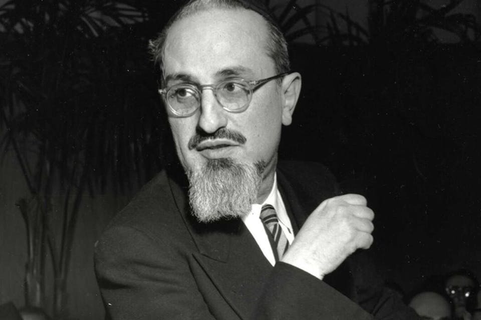 Rabbi Joseph B. Soloveitchik. Rav-Main