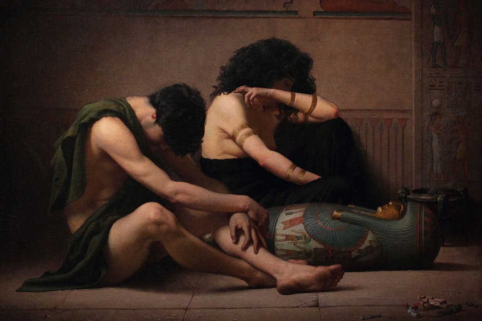Charles Sprague Pearce's *Lamentations over the Death of the First-Born of Egypt. Smithsonian American Art Museum.* 1280px-Lamentations_over_the_Death_of_the_First-Born_of_Egypt_by_Charles_Sprague_Pearce