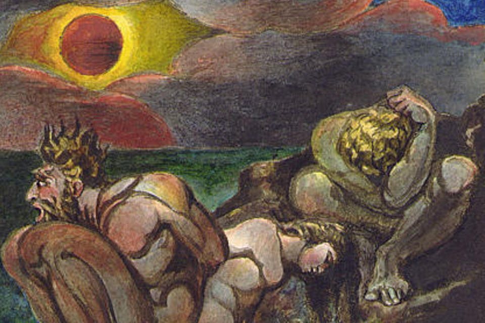 *From the frontispiece of William Blake's *Visions of the Daughters of Albion*. *Alamy Blake Revolution Main