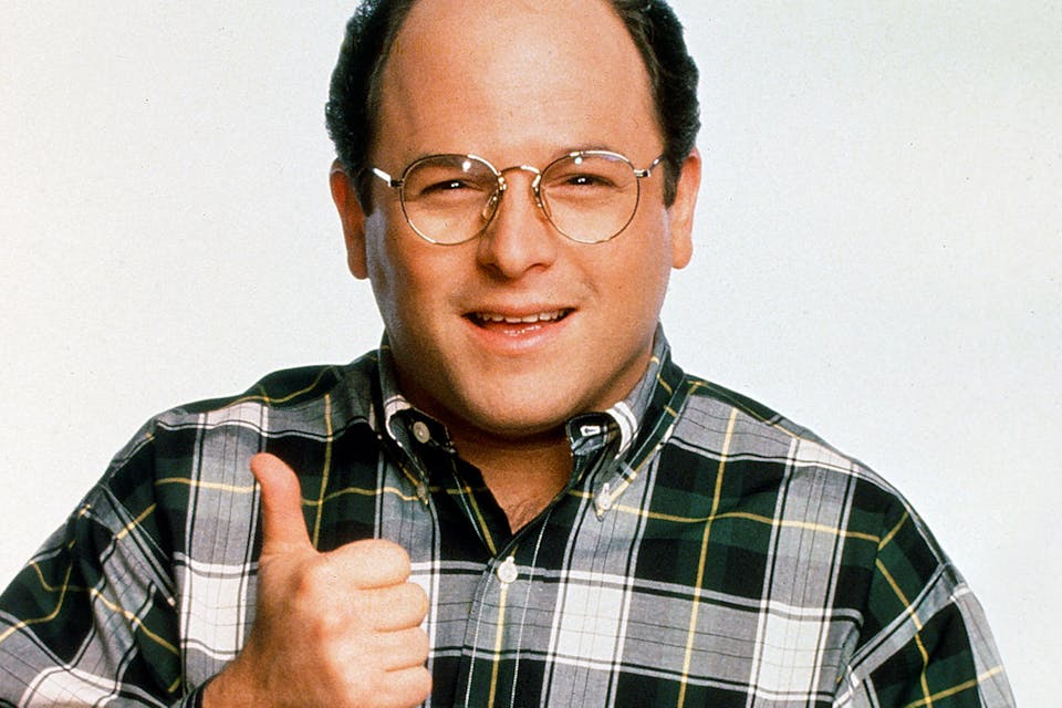 *Jason Alexander as* *the* Seinfeld *character* *George Costanza*. Andrew Eccles/NBCU Photo Bank/NBCUniversal via Getty Images. Costanza Main