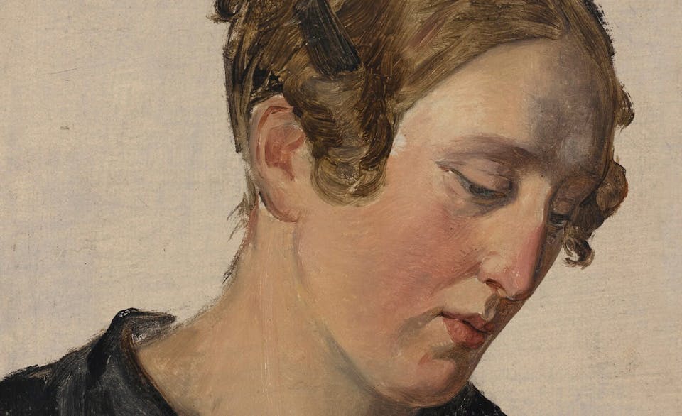 Oppenheim Study of a Lady Main