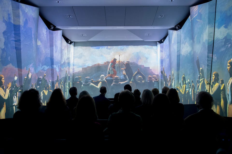 SAUL LOEB/AFP/Getty Images. Bible Exhibit Main