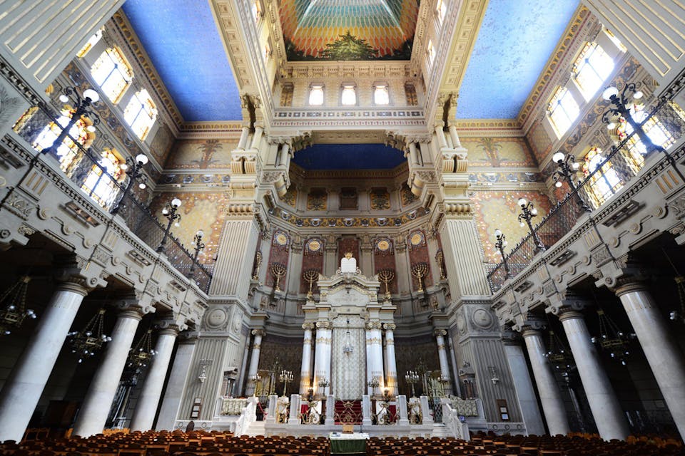 *Inside the Great Synagogue of Rome.* Boaz Rottem/Alamy Stock Photo. Great Synagogue of Rome List