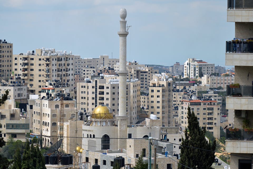 *Ramallah city center in 2018*. Artur Widak/NurPhoto via Getty Images. Ramallah Main