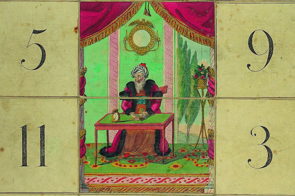 *From *The New and Fashionable Game of the Jew*, a medieval gambling activity*. Jewish Museum London. Jews Money Myth Main
