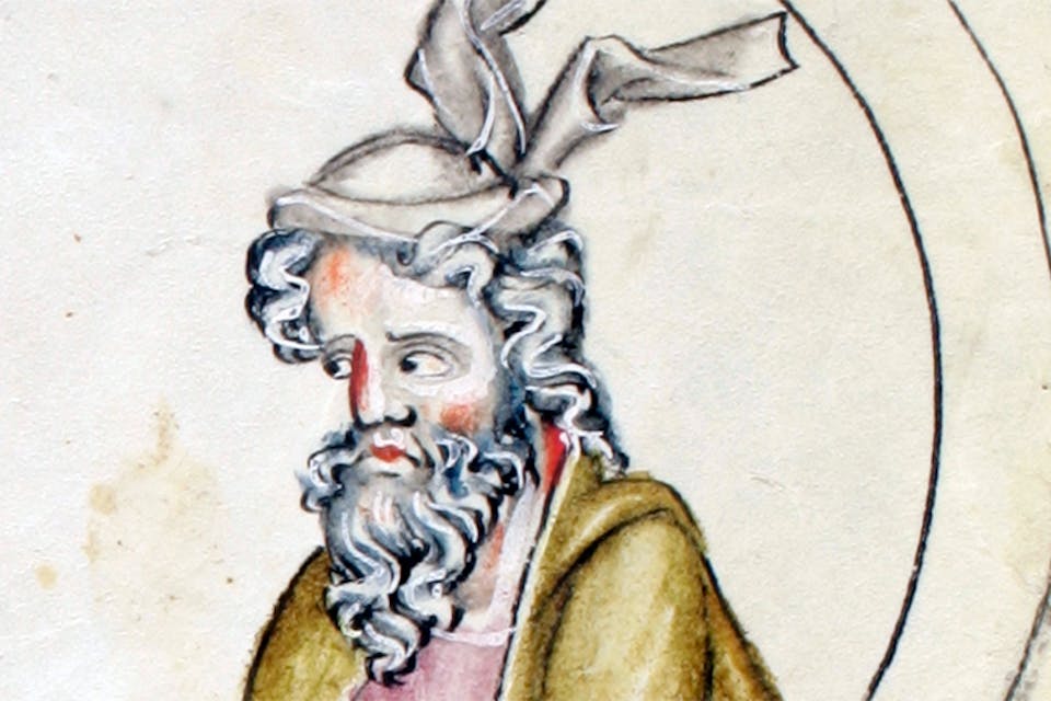 *An illustration of the prophet Isaiah from the 14th century. *Wikipedia. Isaiah Main