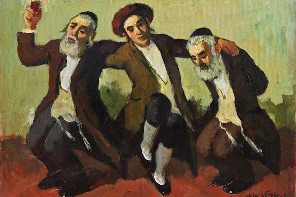 *Ḥasidic Dance by Adolf (Adi) Adler.* Adler