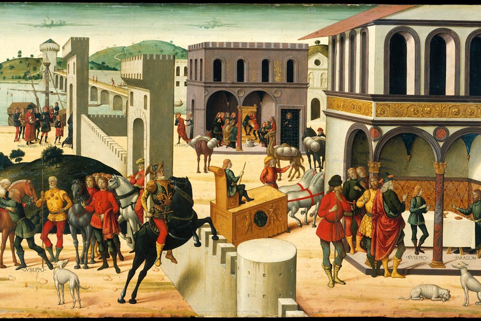 *From *The Story of Joseph* by Biagio d'Antonio, 15th century.* The Metropolitan Museum of Art. Story of Joseph Main