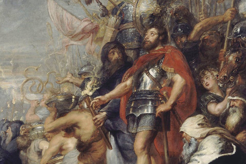 *From *The Triumph of Judas Maccabeus* by Peter Paul Rubens, 1635.* Judah-Maccabee