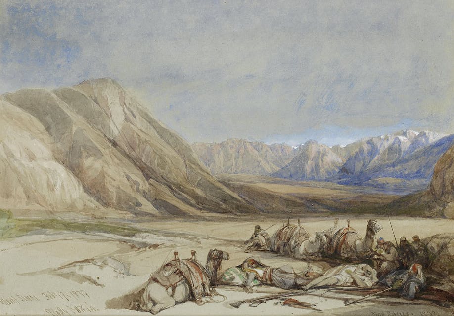 1280px-David_Roberts_The_approach_to_Mount_Sinai