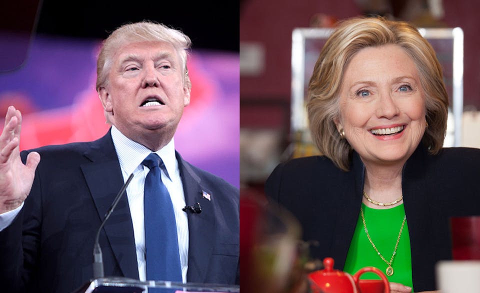 Clinton-Trump