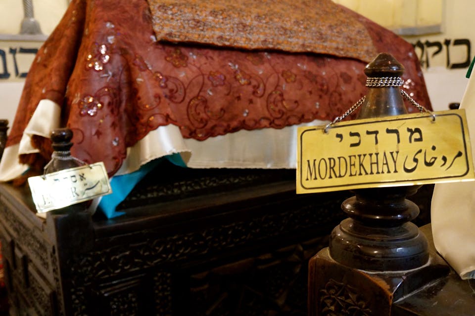 *The tomb of Esther and Mordecai in Hamadan, Iran*. Annika Hernroth-Rothstein. Annika-Iran