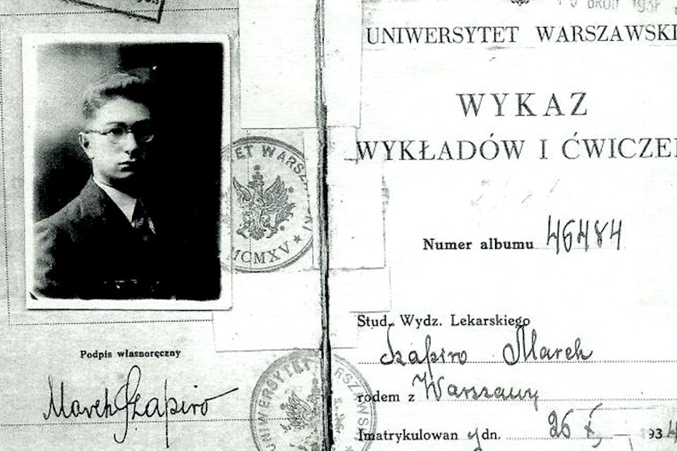 *The 1934 identity card of a Polish Jewish student.* Wikipedia. Poles-Main