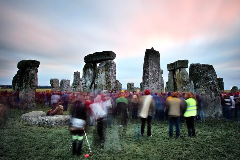 *The winter solstice at Stonehenge.* Flickr/brentbat. Paganism