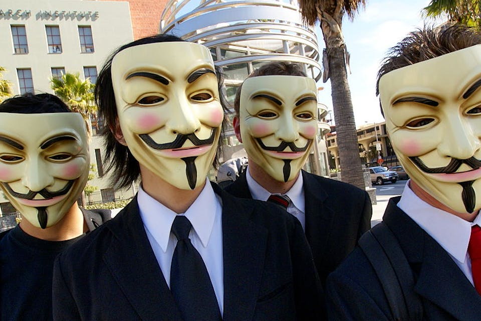 *Members of Anonymous, the internet hacking collective*. Wikipedia. 1024px-Anonymous_at_Scientology_in_Los_Angeles