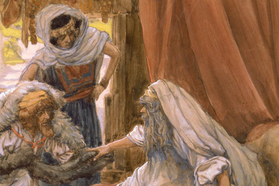Jacob Deceives Isaac *by James Tissot, 1902.* Wikiart. Tissot-Main