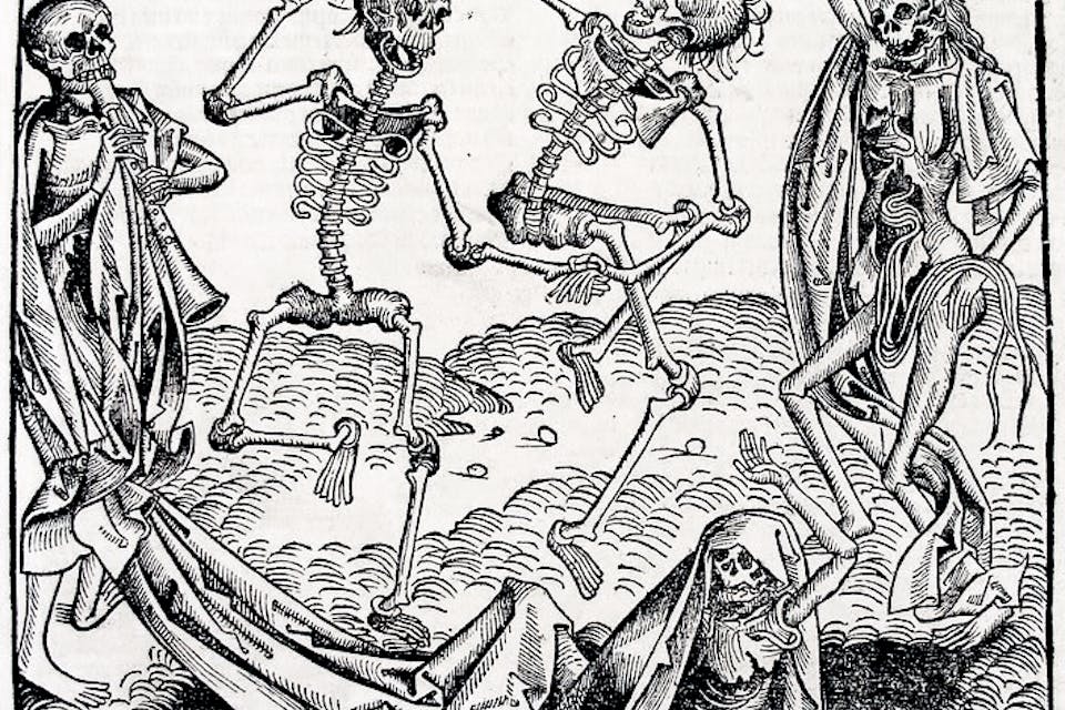 *Danse Macabre* by Michael Wolgemut, 1493. danse_macabre_by_michael_wolgemut