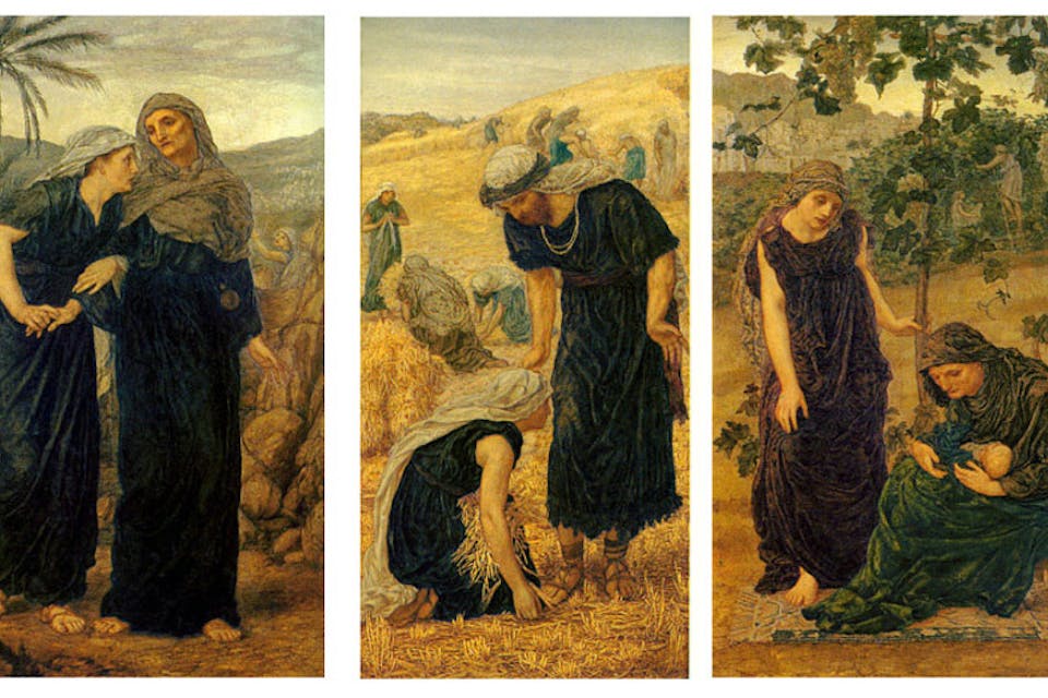 From *The Story of Ruth*, 1876-7, by Thomas Matthews Rooke. ruthrookereversed