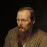 From a portrait of Fyodor Dostoevsky by Vasily Perov, 1872. *Wikipedia*. Dostoevsky Main
