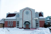 A synagogue is pictured on March 11, 2011 in Birobidjan City, administrative center of the Jewish autonomous region, Russia.  AFP PHOTO / ANNA YEROSHENKO        (Photo credit should read ANNA YEROSHENKO/AFP/Getty Images)