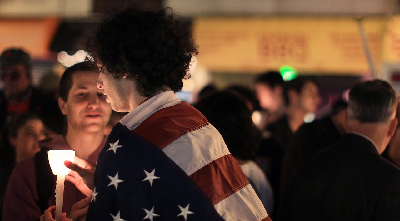 *A rally in support of religious freedom in 2010 in New York.* Photo by Spencer Platt/Getty Images. Samuelson