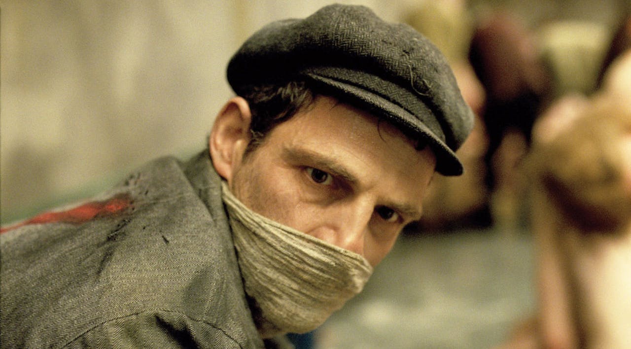 *Geza Rohrig as Saul Auslander in *Son of Saul*. *Sony Pictures Classics. Son-of-Saul-Main-Home