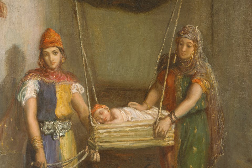 From *Scene in the Jewish Quarter of Constantine*, 1851, Théodore Chassériau. *Wikipedia*. Solo Dweck Response