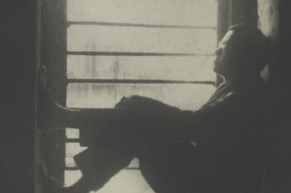 Vladimir Jabotinsky in his cell at Acre Prison. *National Library of Israel*. Jabotinsky Thinking Main