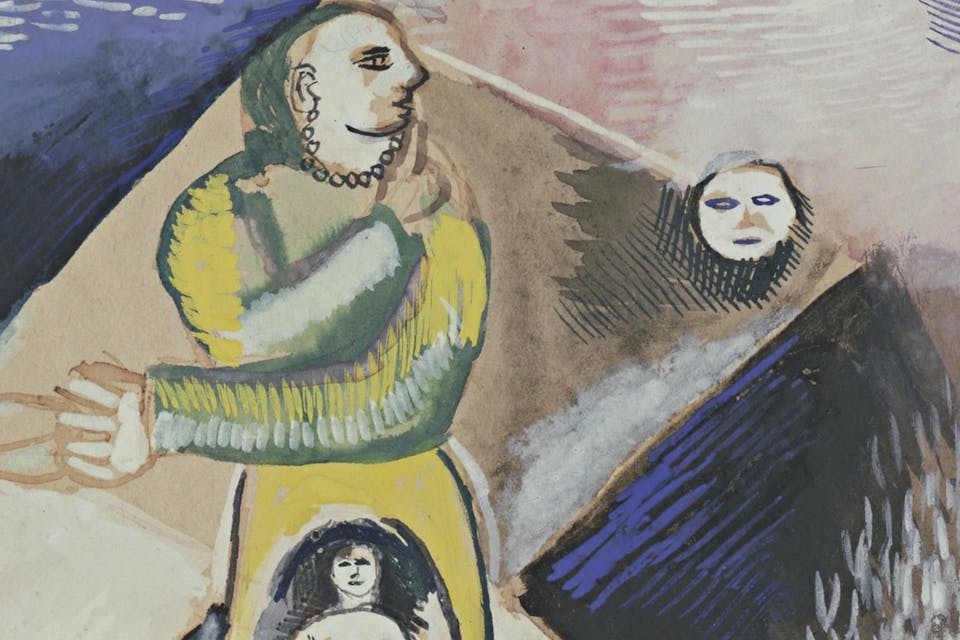 From “Maternity” by Marc Chagall, 1912. Chagall Maternity Main