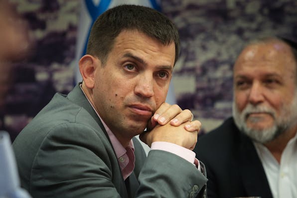 Former director of Israel’s Budgets Department Shaul Meridor at the Finance Ministry in Jerusalem on September 23, 2019. *Flash90.* DeMuth Meridor