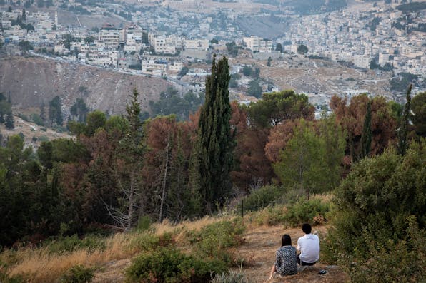 *View of the Old City of Jerusalem on August 8, 2019.* Hadas Parush/Flash90. Kontorovich Annexation Main