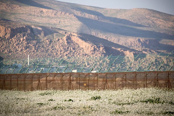 *View of the border fence between Israel and Jordan in the Jordan Valley on February 13, 2019. *Yonatan Sindel/Flash90. Wilf Annexation Main