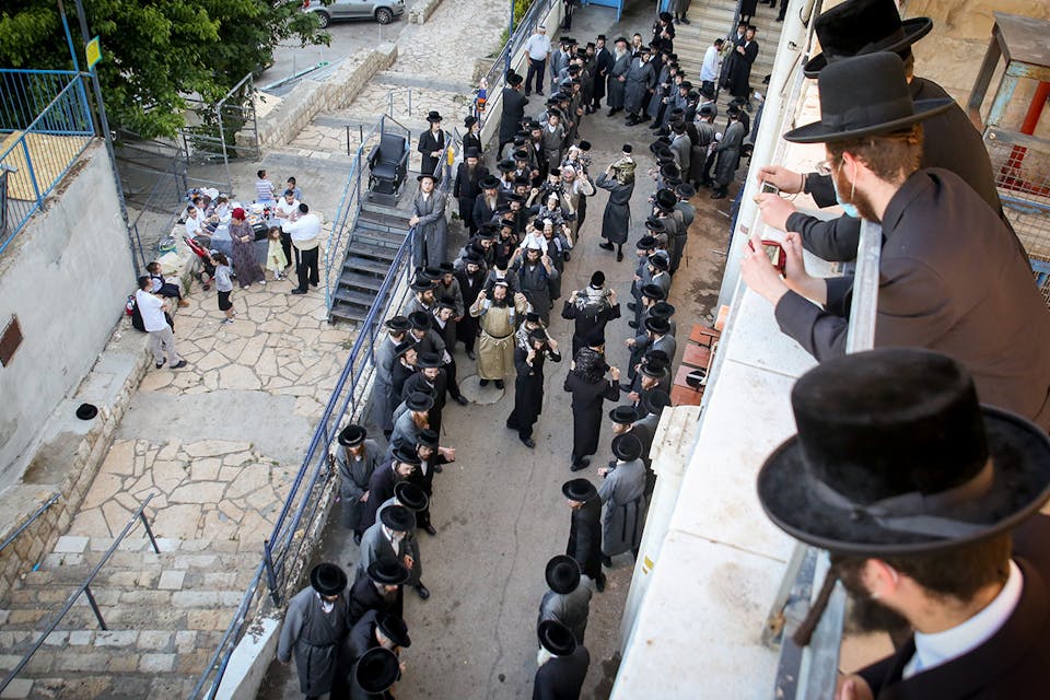 Ultra-Orthodox Jews in Meron, Israel on May 25, 2020. *David Cohen/FLASH90.* Saiman Last Word Home