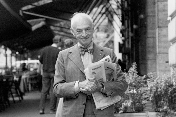 *Saul Bellow in Italy in 1984*. Marisa Rastellini/Mondadori via Getty Images. Bellow Italy Main