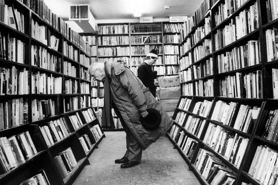 *Saul Bellow in 1989*. Kevin Horan/The LIFE Images Collection via Getty Images/Getty Images. Bellow Aisles Main