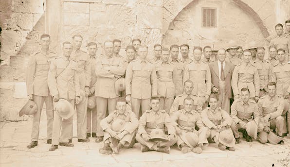 British Soldiers Sand Main
