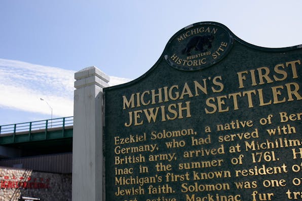 Jeffrey Greenberg/UIG via Getty Images. Michigan First Jewish Settler