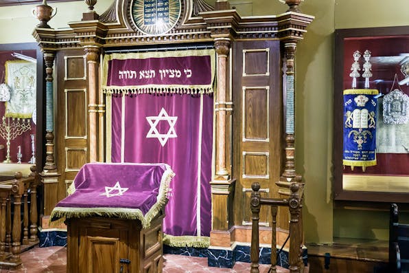 *The Eldridge Street Synagogue in New York*. Jeffrey Greenberg/UIG via Getty Images. Hoffman Response