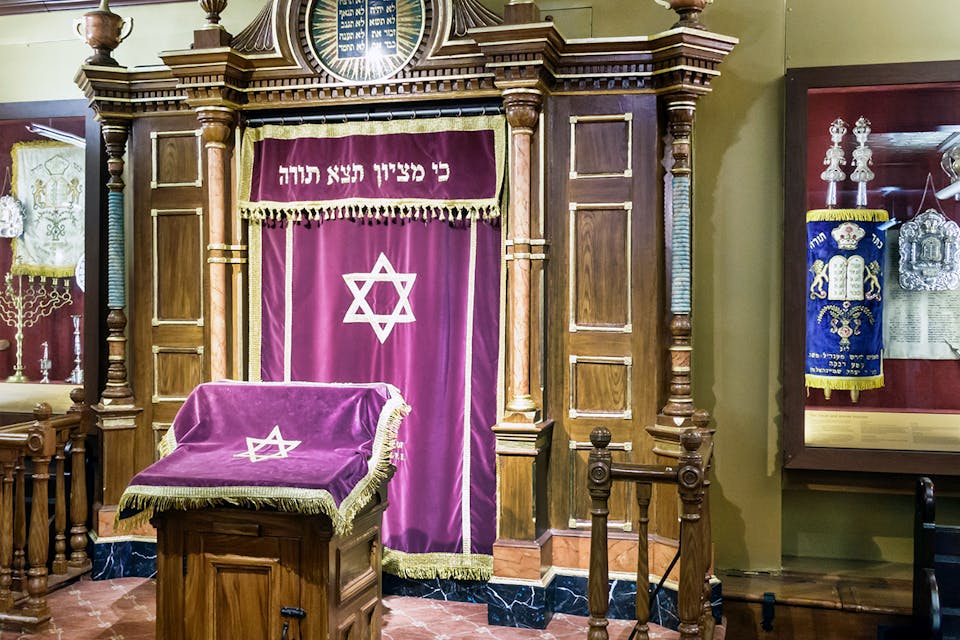 *The Eldridge Street Synagogue in New York*. Jeffrey Greenberg/UIG via Getty Images. Hoffman Response