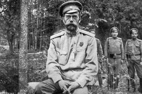 *Tsar Nicholas II of Russia, a great believer in the *Protocols*.* Wikipedia. Nicholas II