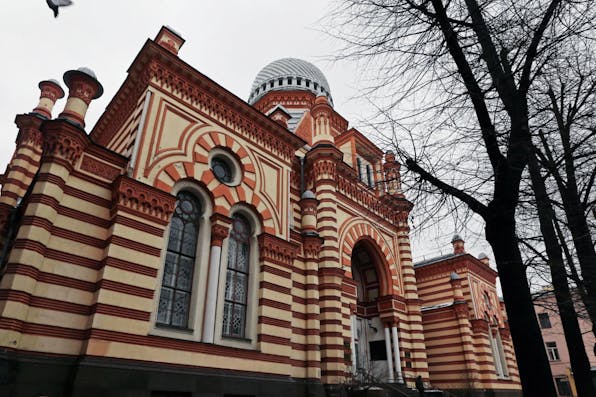 *The Grand Choral Synagogue in St. Petersburg, Russia.* Alexander DemianchukTASS via Getty Images). St Petersburg Main