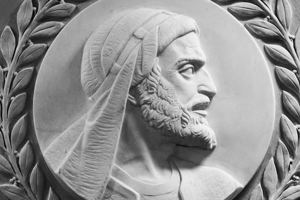 *From a sculpture of Maimonides in the U.S. Capitol by Brenda Putnam. *Wikipedia. Maimonides