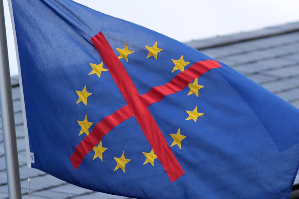 Flickr/twak. Euroskeptic-Flag