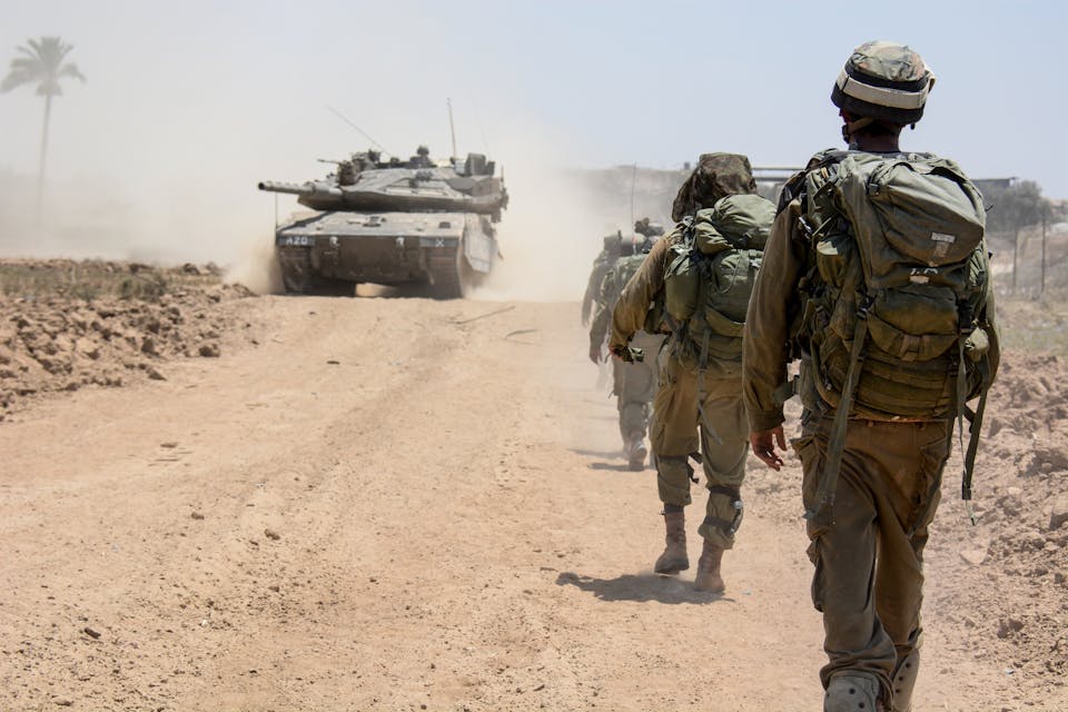 *IDF soldiers from the Nahal Brigade operating in Gaza during Operation Protective Edge*. IDF/Flickr. 14663678110_8fa1d20c63_k
